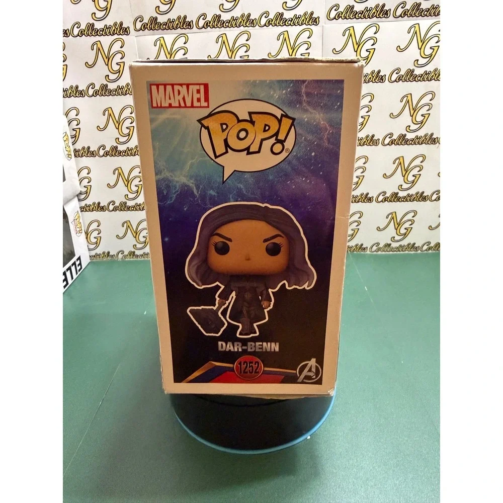 Funko Pop Marvel The Marvels Dar-Benn #1252 Vinyl Bobble-Head Figure Damaged Box